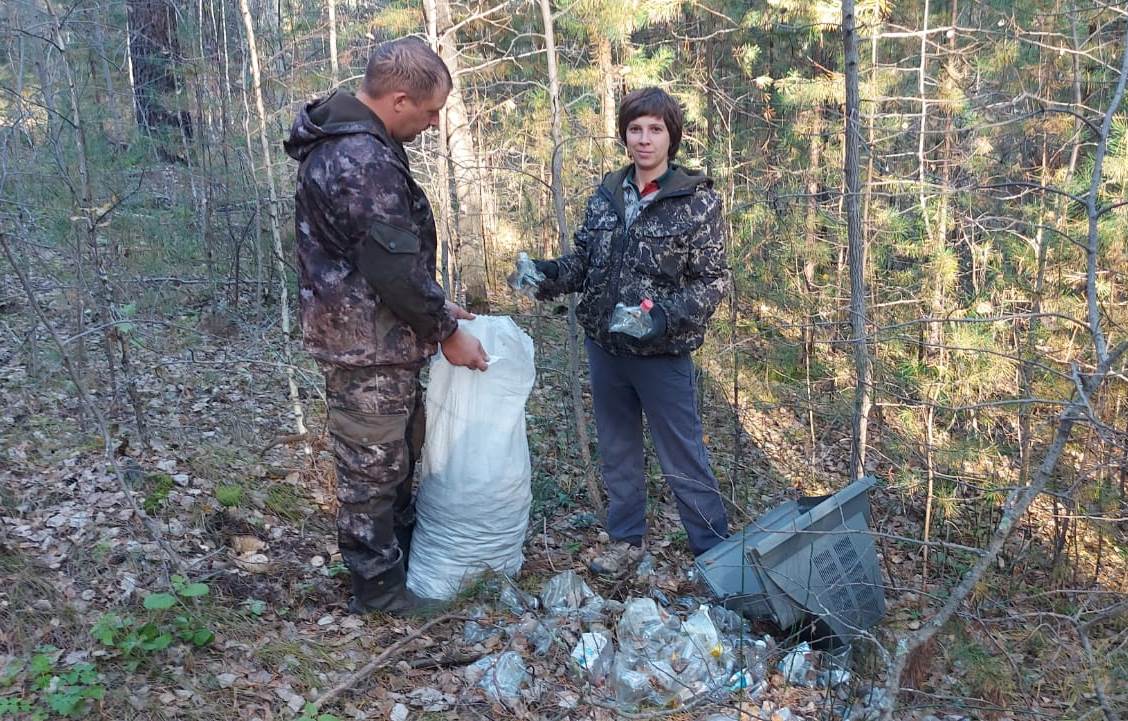 Сотрудники МТУ Ространснадзора по СФО приняли участие во Всероссийском субботнике «Зеленая Россия»